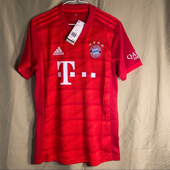 Adidas Men’s Bayern Munich Jersey 19-20 DW7410 New
